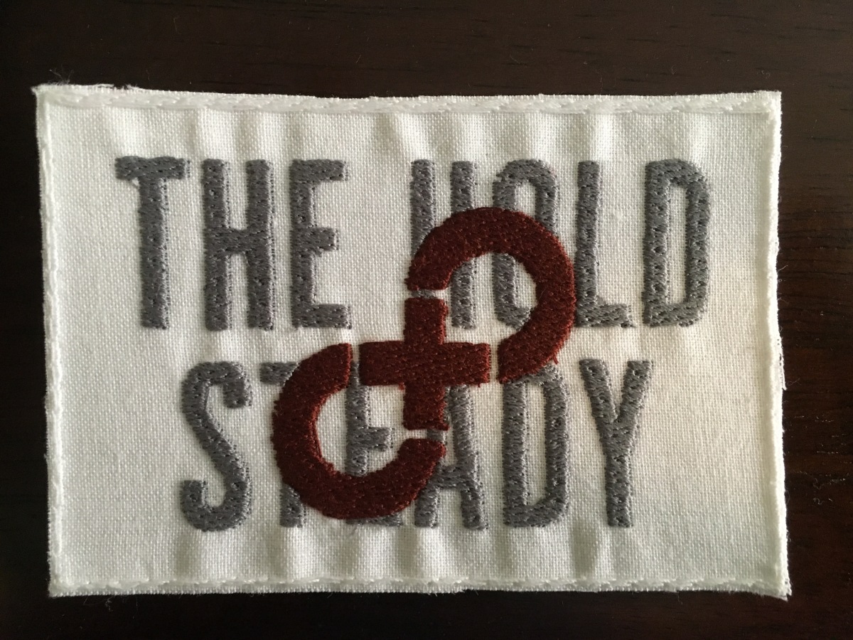 My new The Hold Steady patch